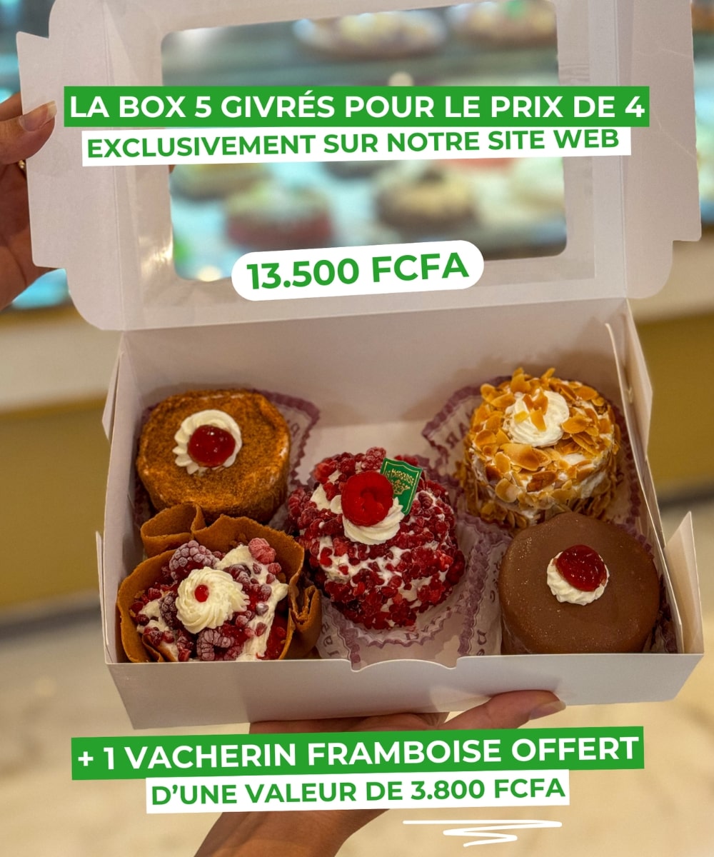 La box de 5 Givrés