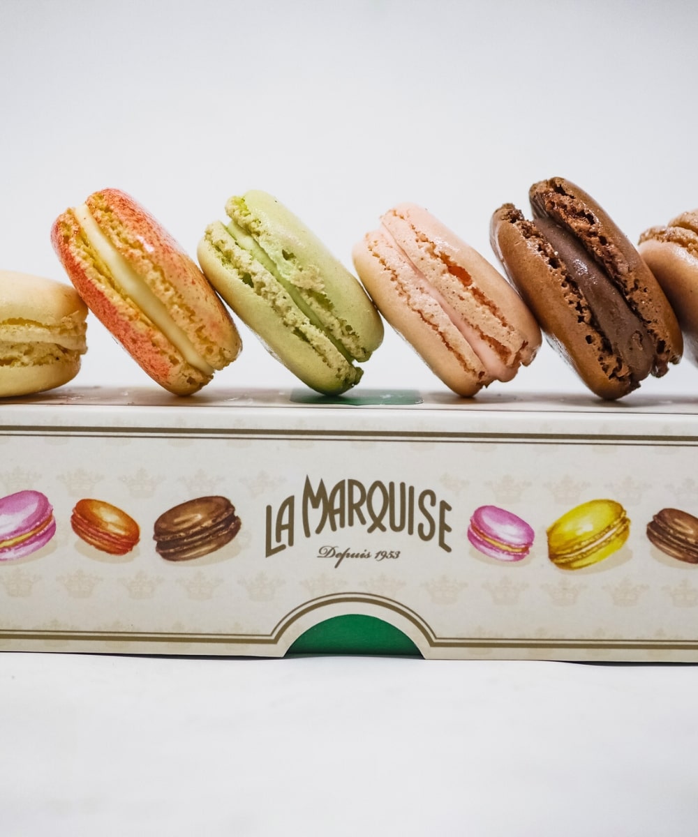 La Réglette de 8 Macarons Assortis
